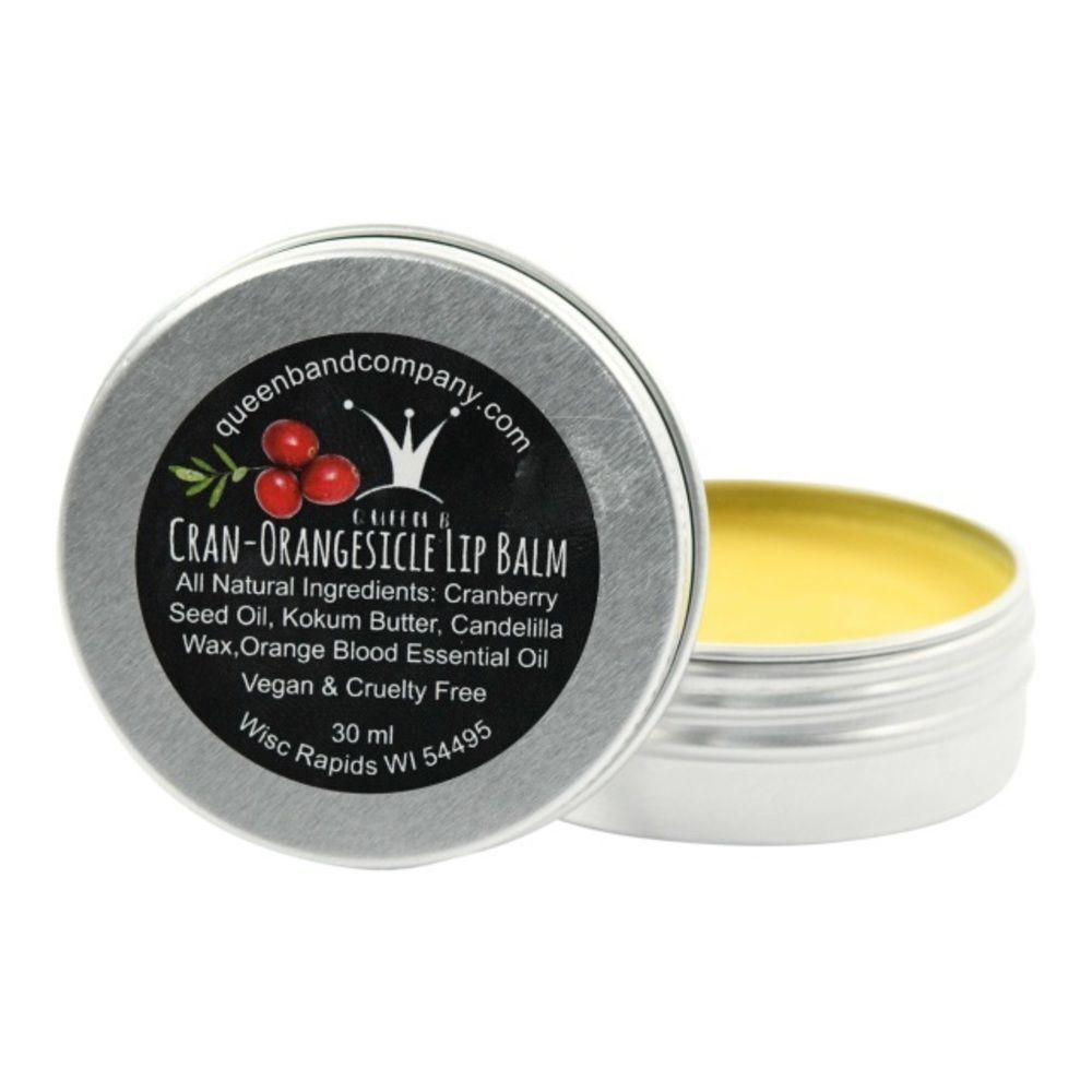 NWT Queen B Cran-Orangesicle Lip Balm